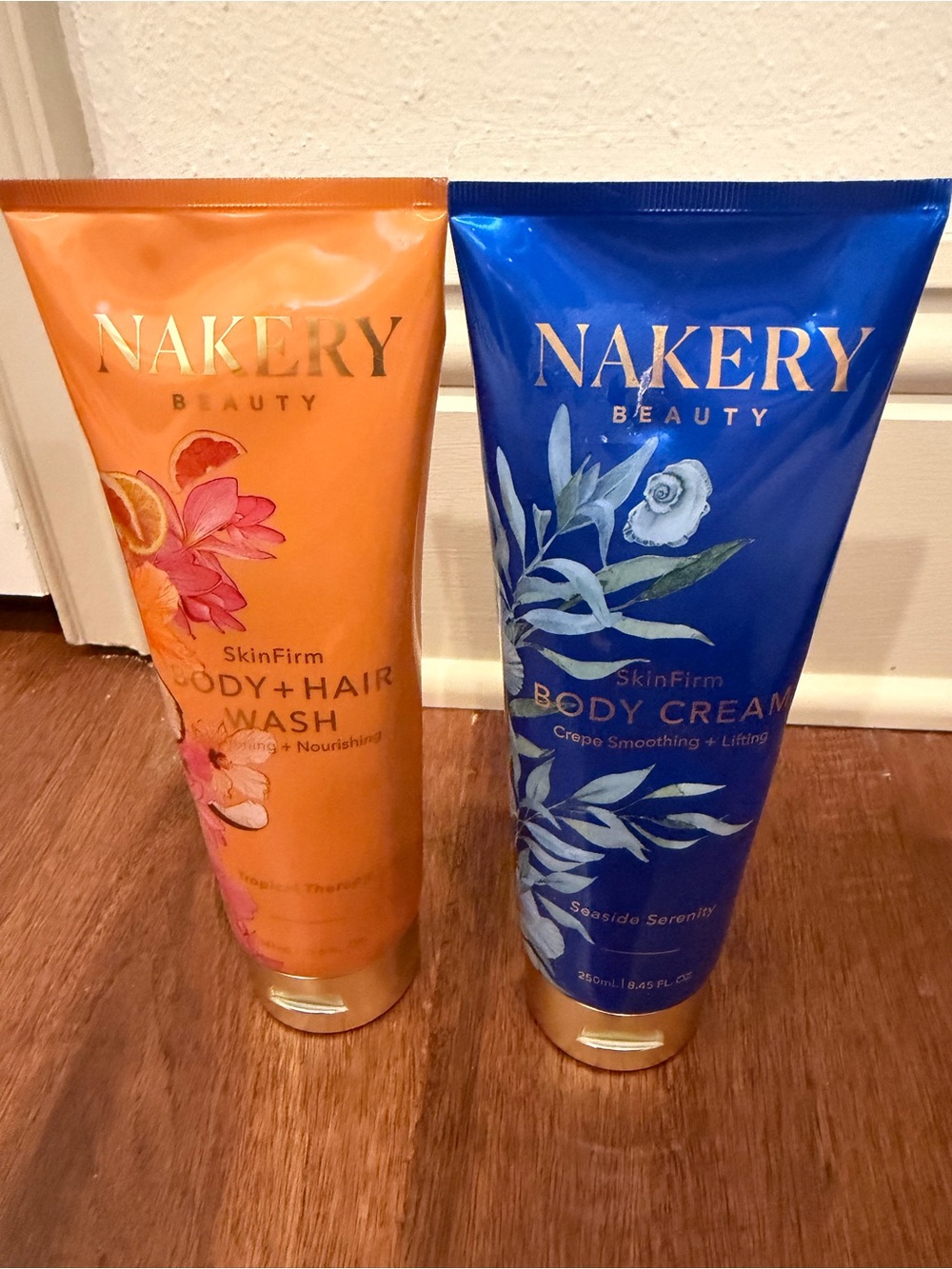 SkinFirm Body Cream -and hair/body wash